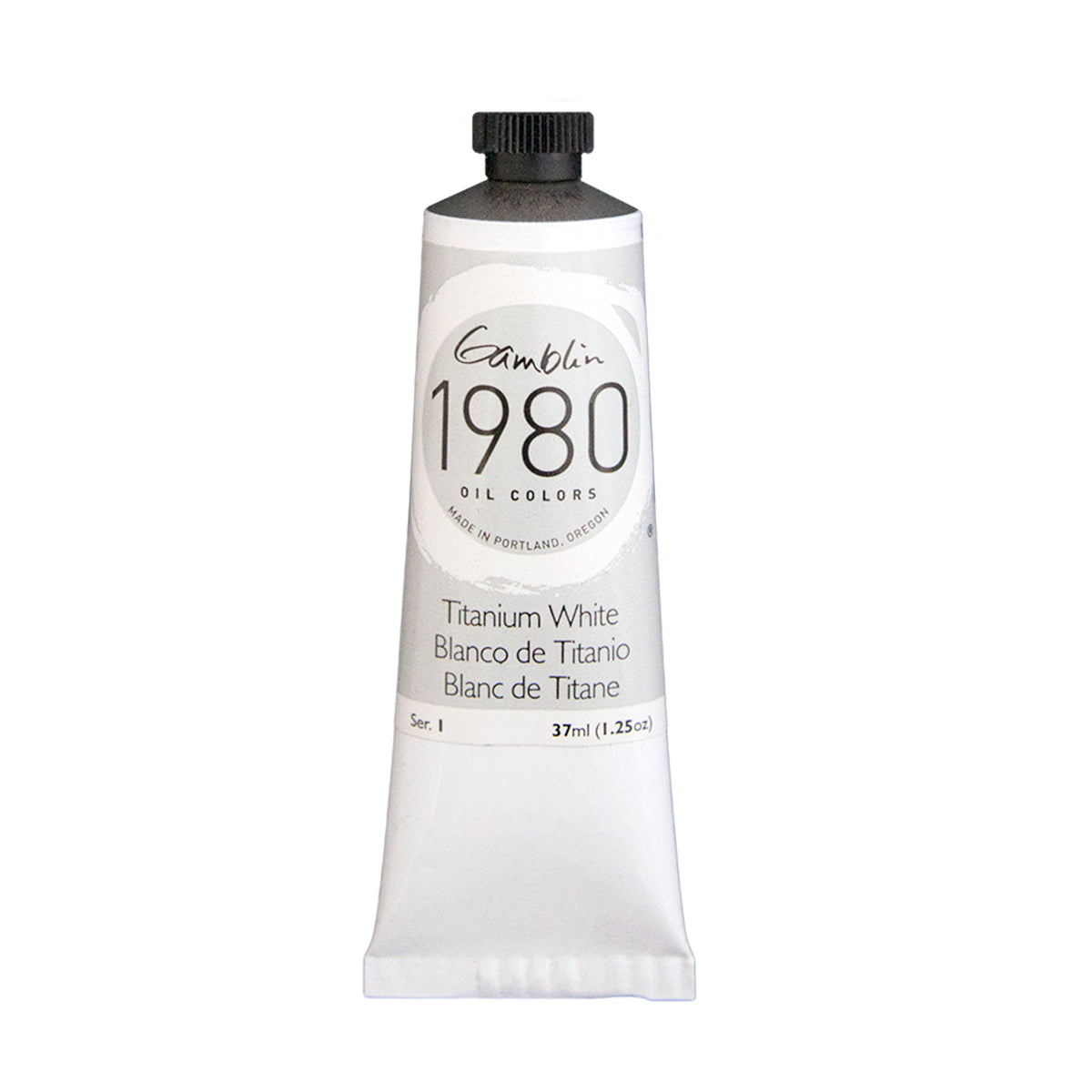 Gamblin 1980 Oil Colour 37ml Series 1 Titanium White