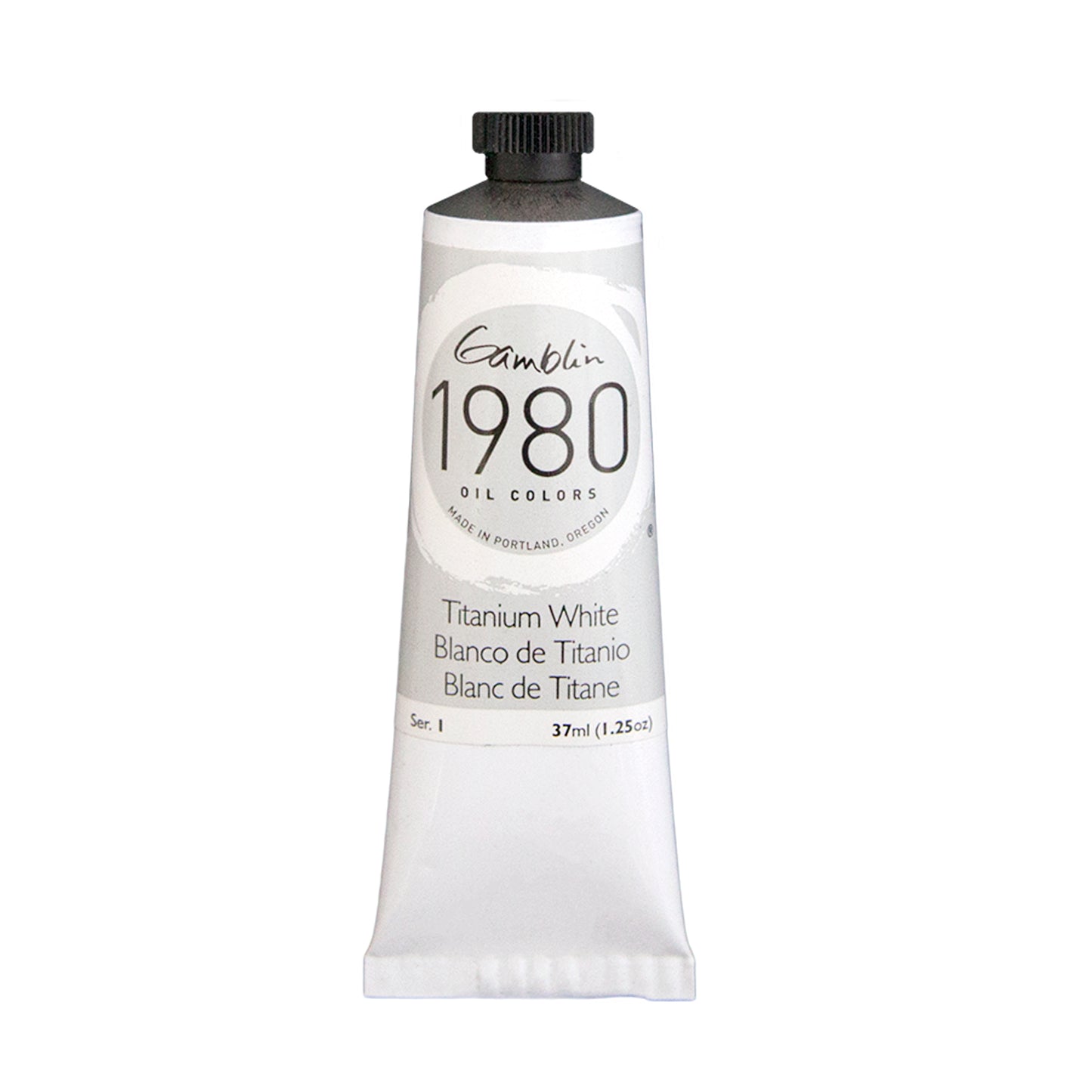Gamblin 1980 Oil Colour 37ml Series 1 Titanium White