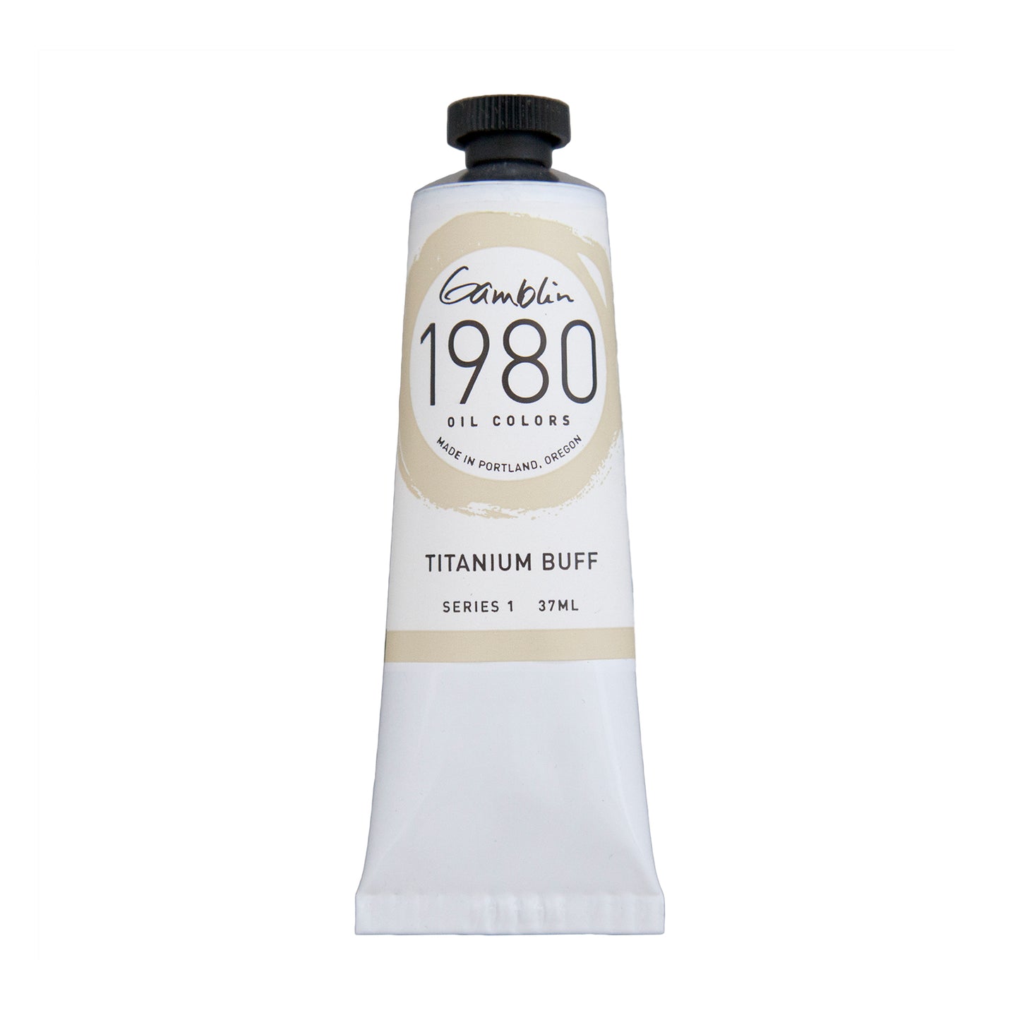 Gamblin 1980 Oil Colour 37ml Series 1 Titanium Buff