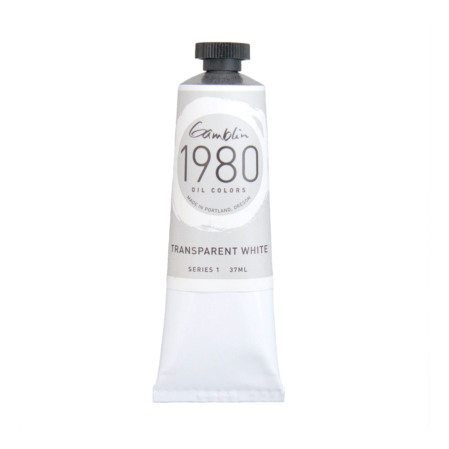 Gamblin 1980 Oil Colour 37ml Series 1 Transparent White
