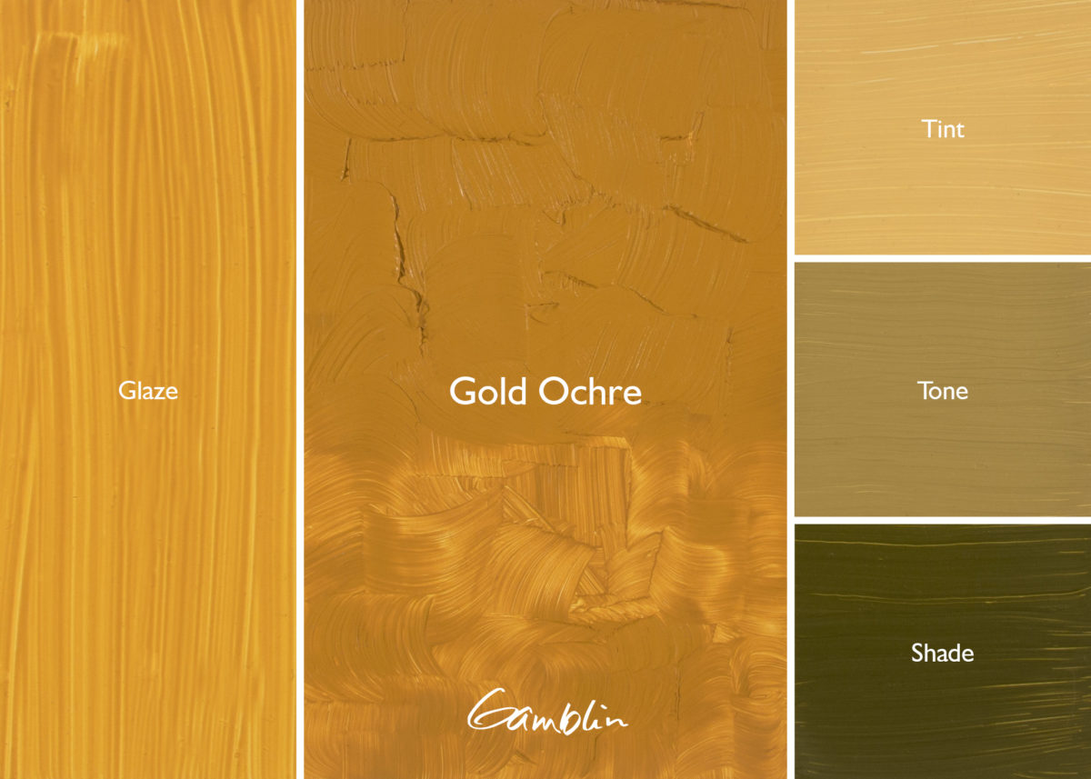 Gamblin Artist Oil Mineral 150ml Series 2 Gold Ochre