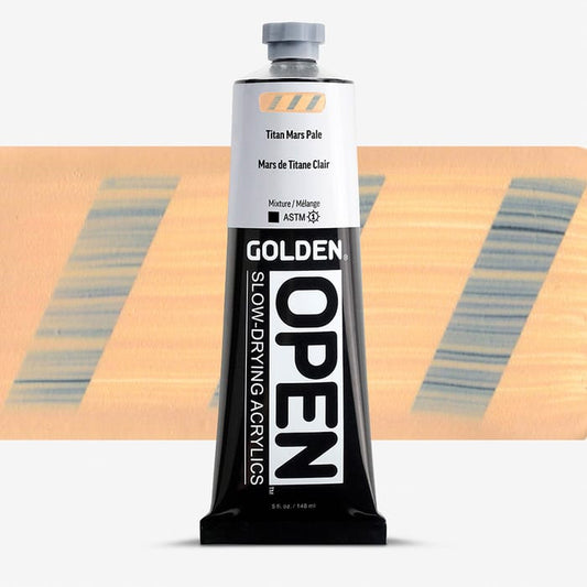 Golden Open Acrylics 148ml Titan Mars Pale (discontinued & online only)