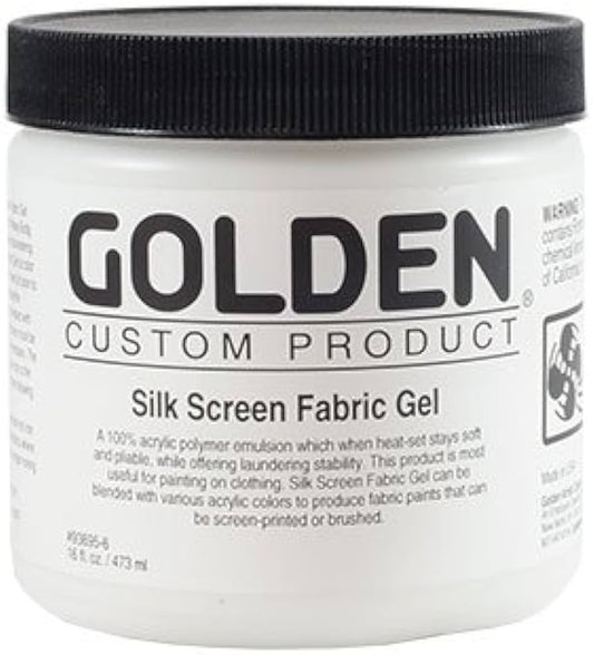 Golden Silkscreen Fabric Gel 473ml