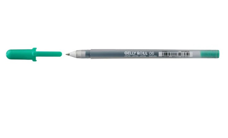 Sakura Gelly Roll Fine Point, Green