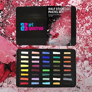 Art Spectrum Soft Pastel Half Stick Pastel Tin Set 40