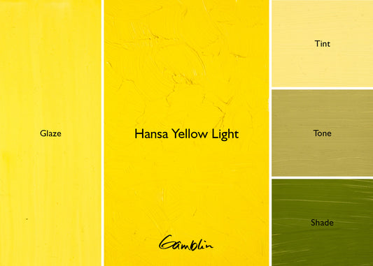 Gamblin 1980 Oil Colour 37ml Series 2 Hansa Yellow Light