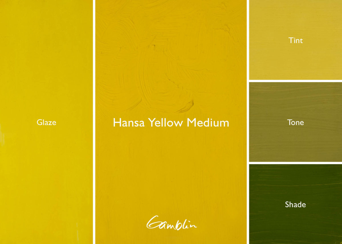 Gamblin Artist Oil 37ml Series 3 Hansa Yellow Medium