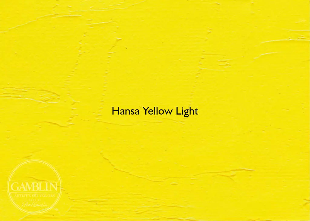 Gamblin Etching Ink 454gm Hansa Yellow Light