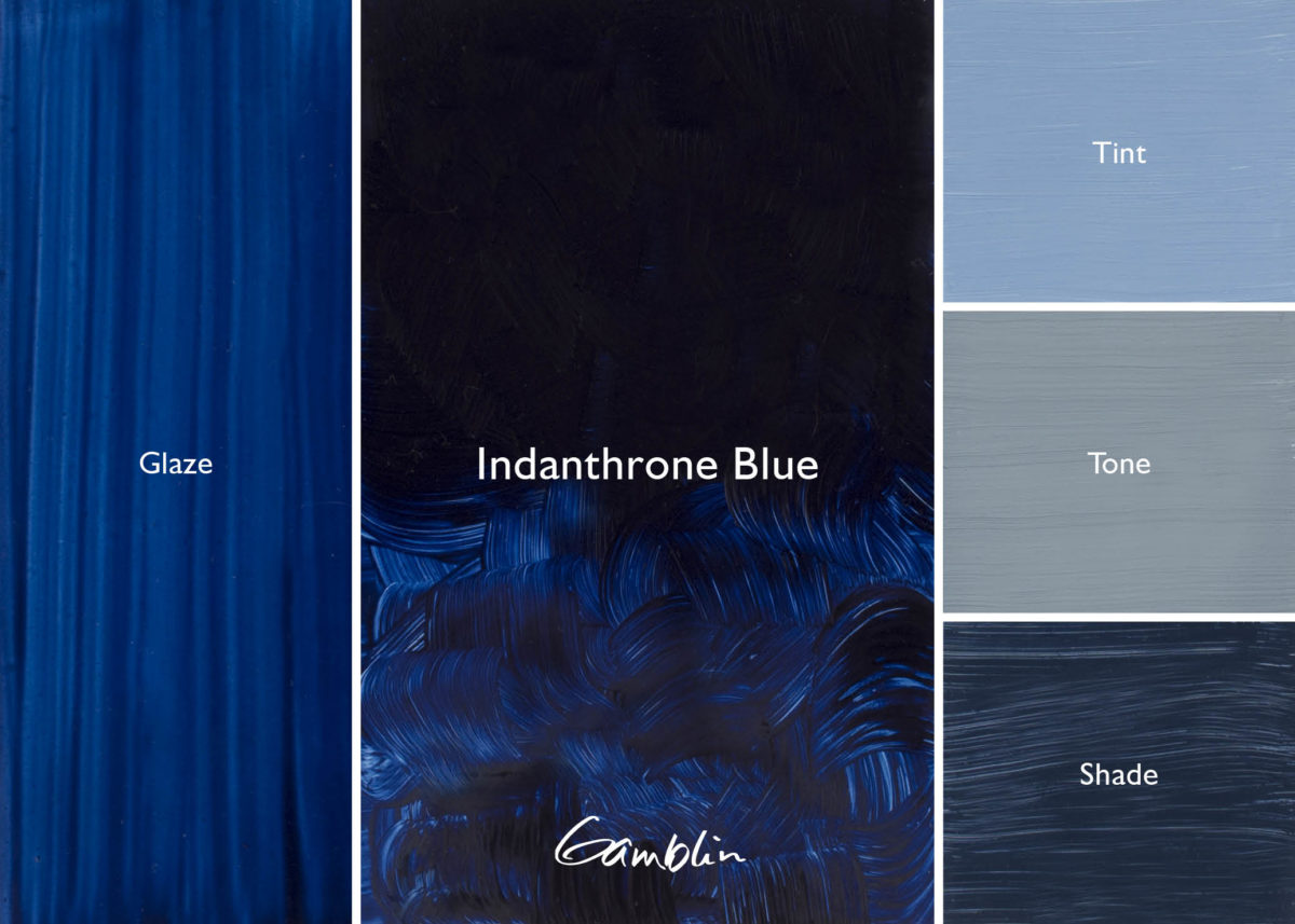 Gamblin Artist Oil Modern 150ml Series 3 Indanthrone Blue