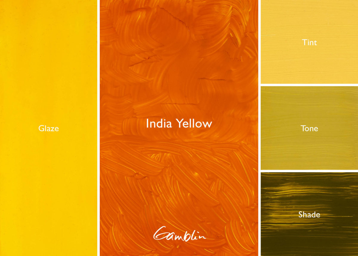 Gamblin Artist Oil 37ml Series 3 Indian Yellow