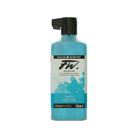 Daler FW Ink 180ml 145 Turquoise