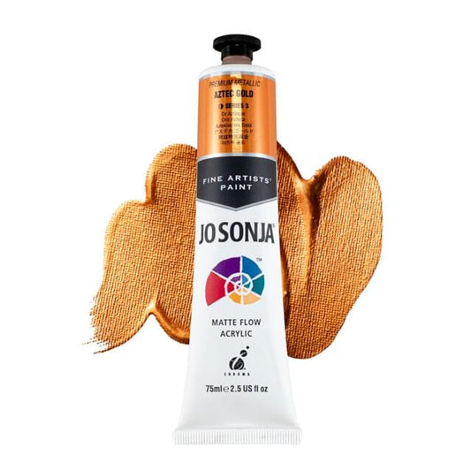 Jo Sonja's Artists' Colour 75ml Metallic Aztec Gold