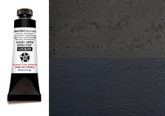 Daniel Smith Gouache 15ml Series 2 Jane's Black (Blue/Orange)