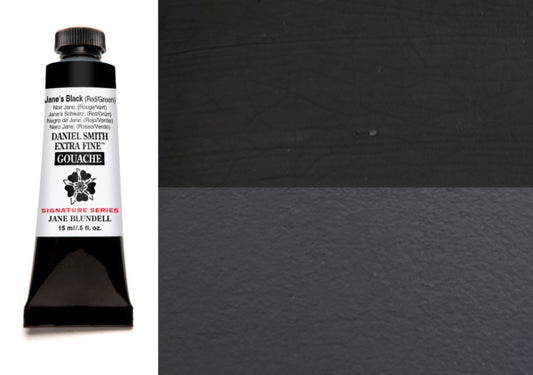 Daniel Smith Gouache 15ml Series 2 Jane's Black (Red/Green)