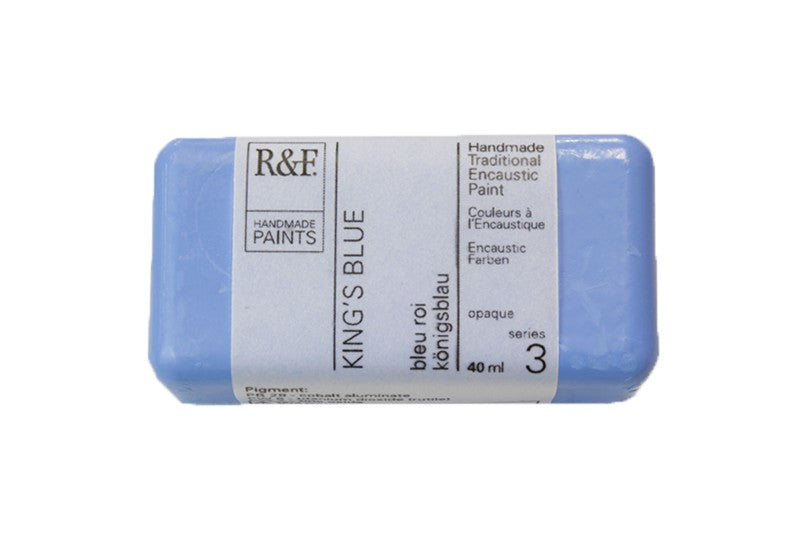 R&F Encaustic Wax Paint 40ml King's Blue