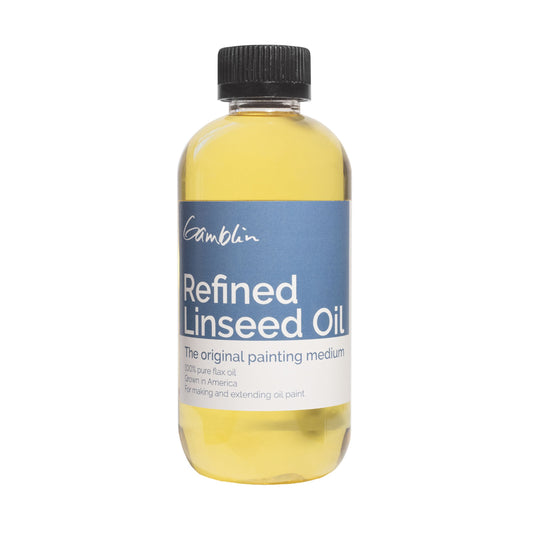 Gamblin Refined Linseed Oil 250ml