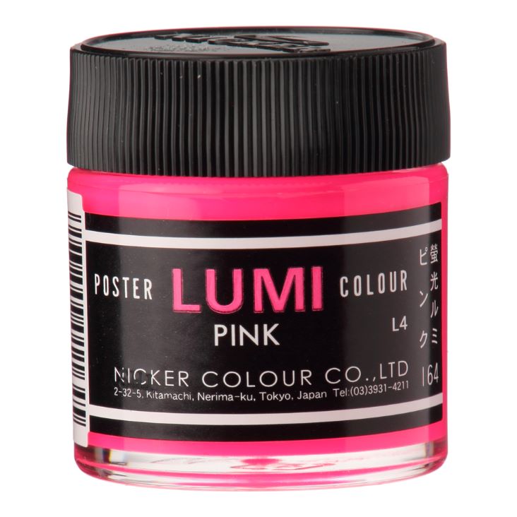 Nicker Poster Colour 40ml 164 Lumi Pink