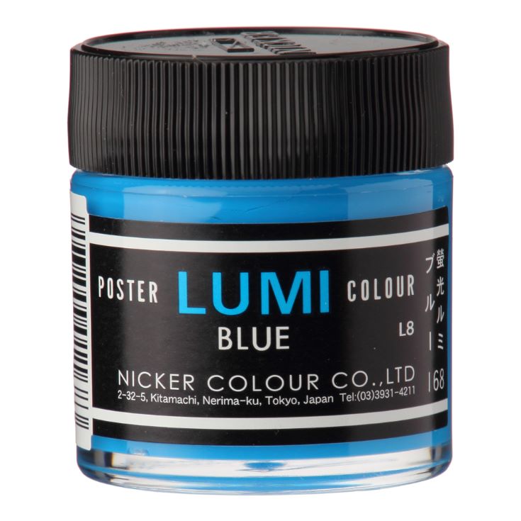 Nicker Poster Colour 40ml 168 Lumi Blue