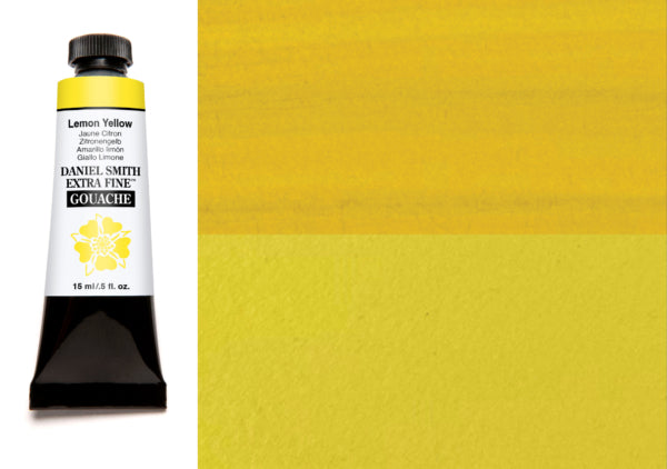 Daniel Smith Gouache 15ml Lemon Yellow