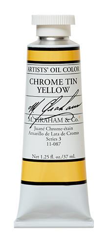 M Graham Oil 37ml Series 3 Chrome Tin Yellow  (Online Only)