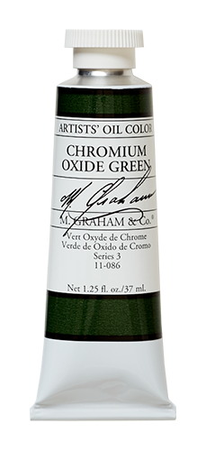 M Graham Oil 37ml Series 3 Chromium Oxide Green  (Online Only)