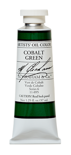 M Graham Oil 37ml Cobalt Green