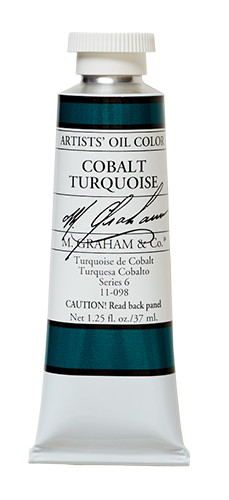 M Graham Oil 37ml Cobalt Turquoise
