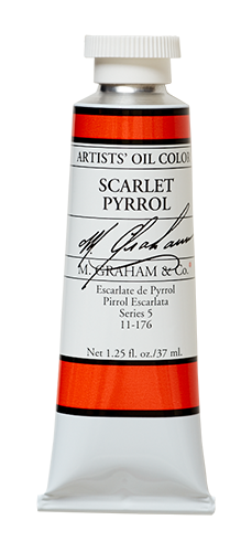 M Graham Oil 37ml Series 5 Scarlet Pyrrol (Online Only)