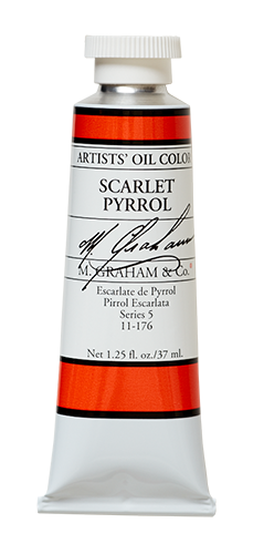 M Graham Oil 37ml Scarlet Pyrrol