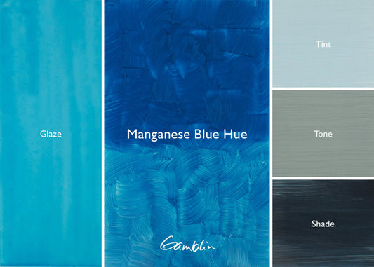 Gamblin Artist Oil 37ml Series 2 Manganese Blue Hue