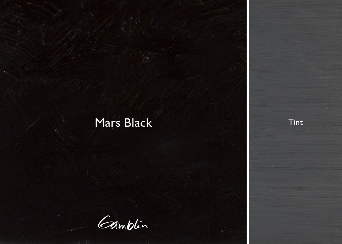 Gamblin 1980 Oil Colour 37ml Series 1 Mars Black