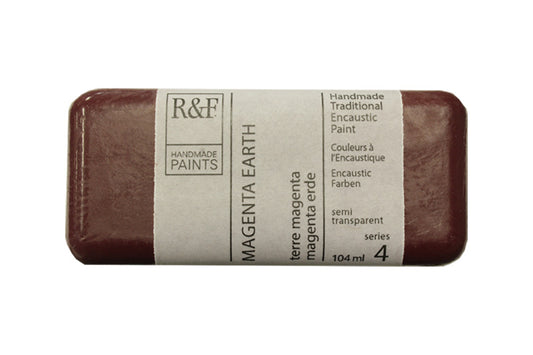 R&F Encaustic Wax Paint 104ml Magenta Earth