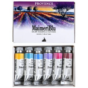 Maimeri Blu Watercolour Set 6 x 12ml Provence