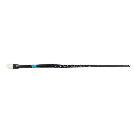 Princeton Aspen Synthetic Long Handle Angle Bright Size 6