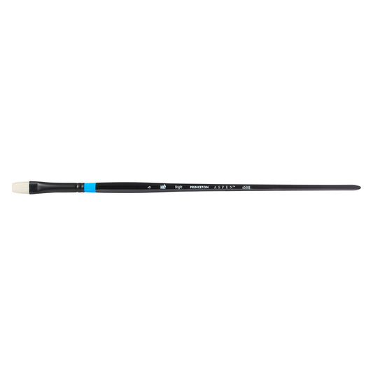 Princeton Aspen Synthetic Long Handle Bright Size 6