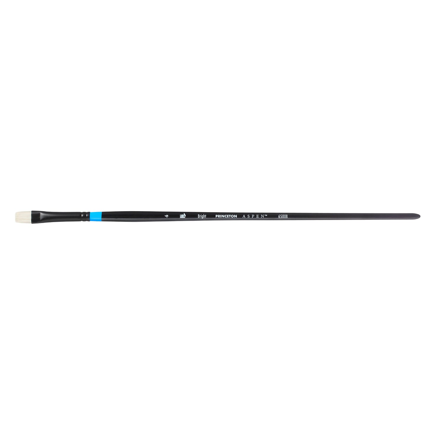 Princeton Aspen Synthetic Long Handle Bright Size 4