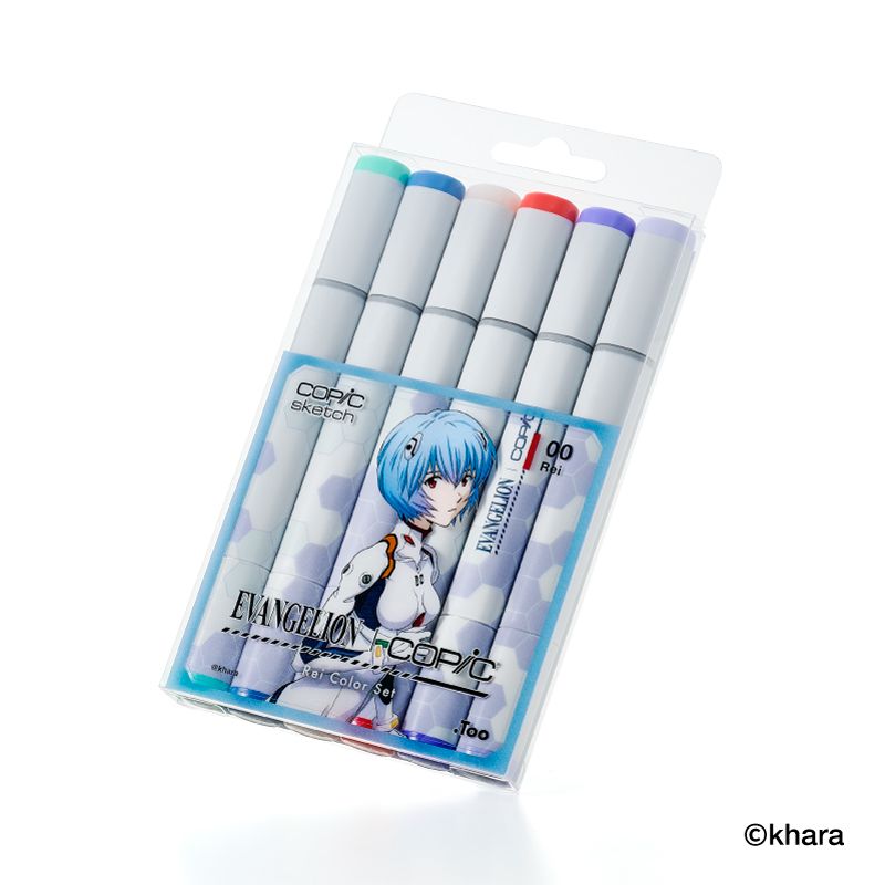 Copic Sketch Set 6 - Evangelion Rei