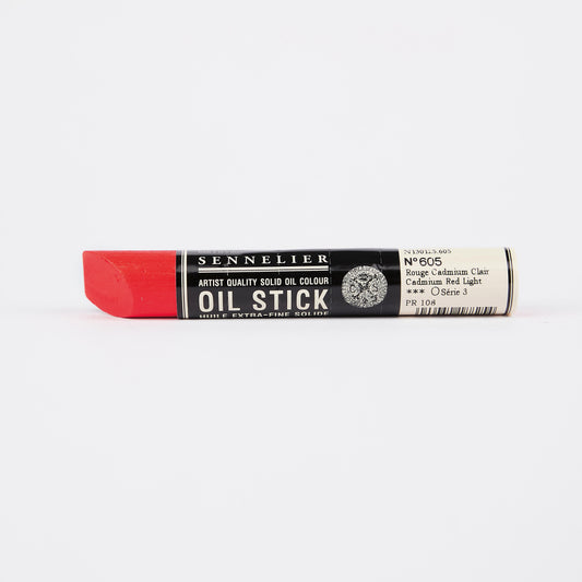 Sennelier Artist Oil Paint Stick 38ml 605 Cadmium Red Light