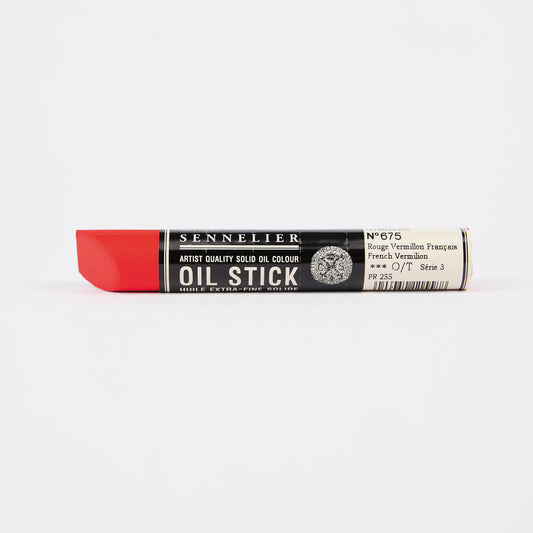 Sennelier Artist Oil Paint Stick 38ml 675 French Vermilion
