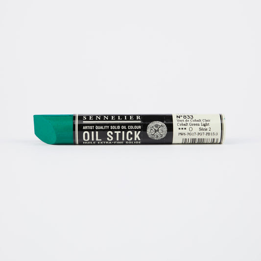 Sennelier Artist Oil Paint Stick 38ml 833 Cobalt Green Light