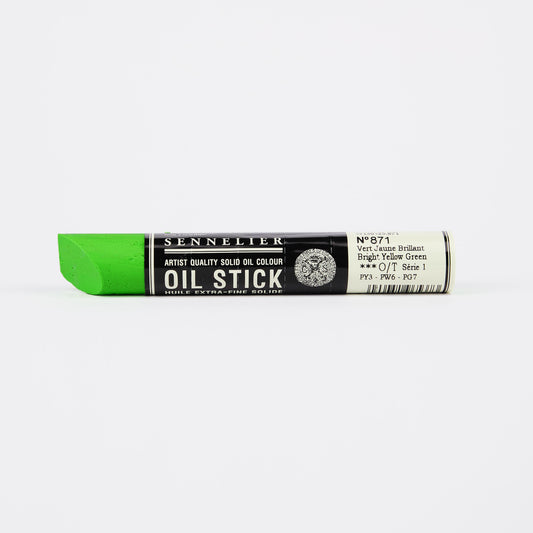 Sennelier Artist Oil Paint Stick 38ml 871 Bright Yellow Green