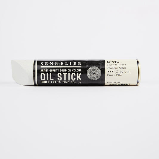 Sennelier Artist Oil Paint Stick 96ml 116 Titanium White