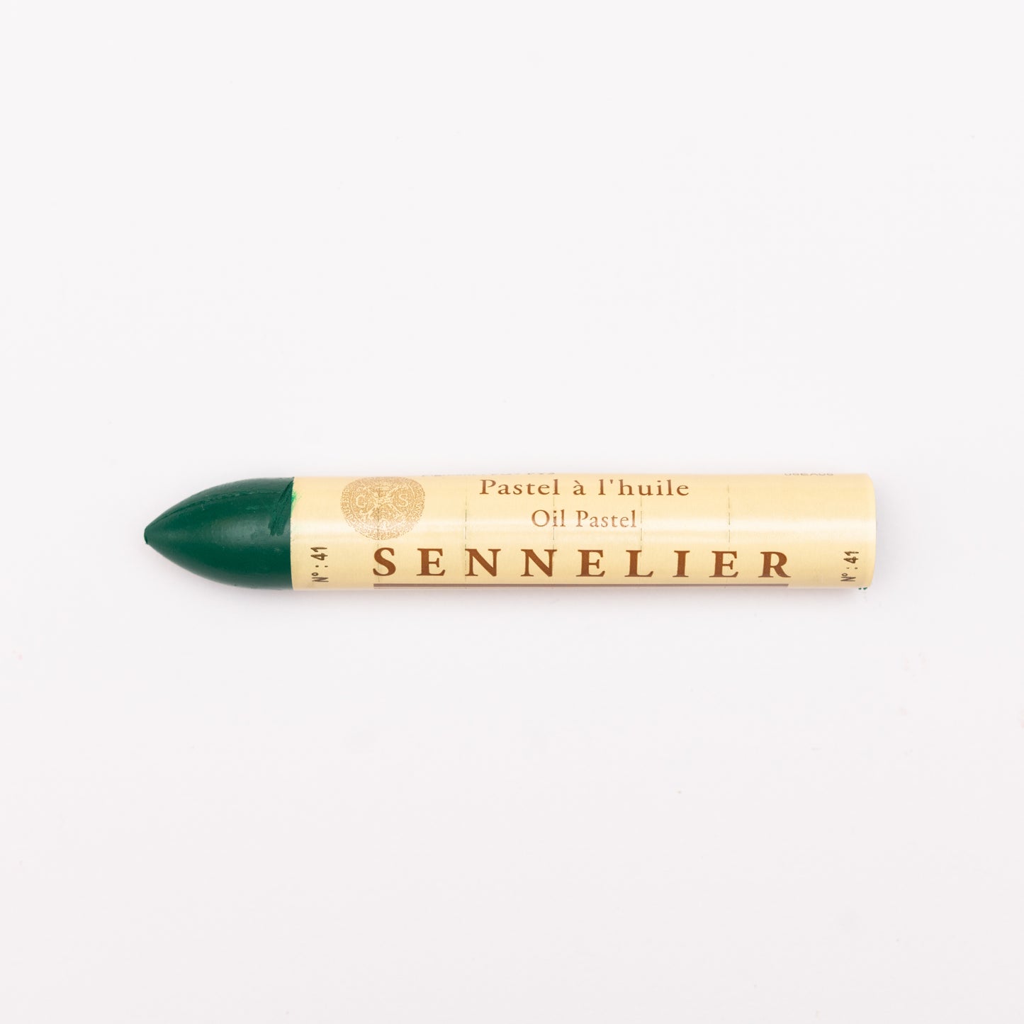 Sennelier Large Oil Pastel 41 Cinnabar Green Deep