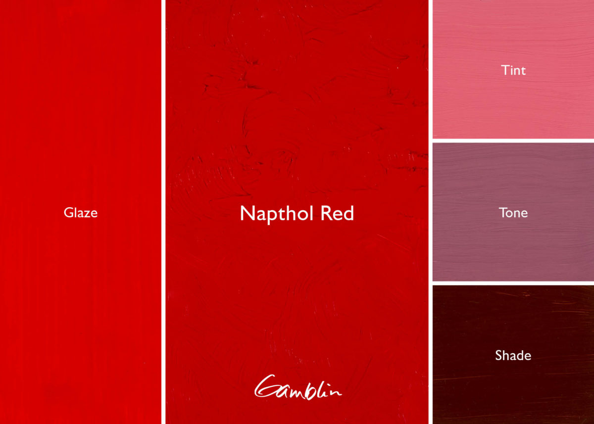 Gamblin Artist Oil 37ml Series 2 Napthol Red