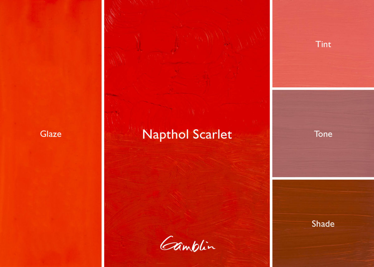 Gamblin Artist Oil 37ml Series 2 Napthol Scarlet