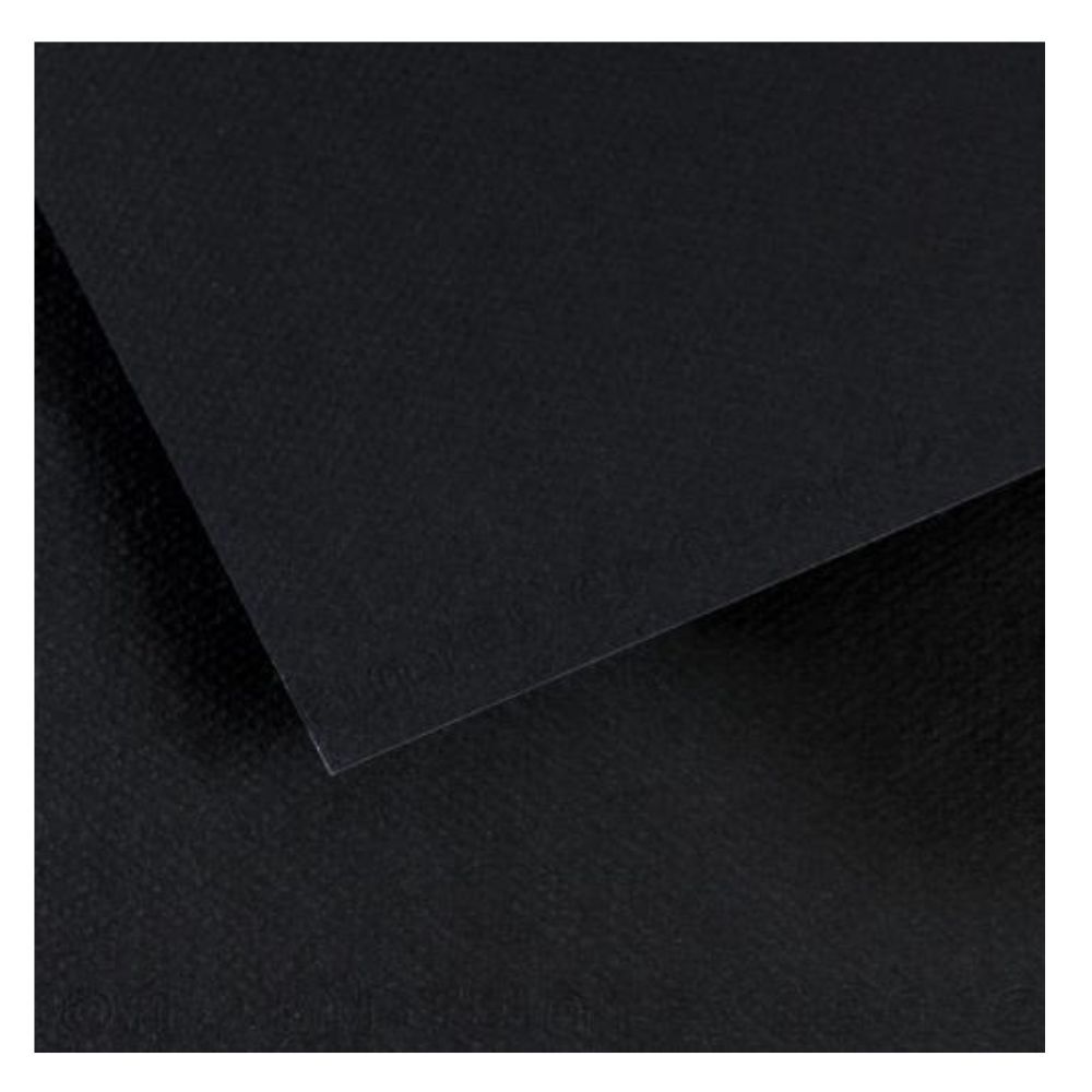Mi Teintes 160gsm Pastel Paper Roll 1.52m x 10m Black