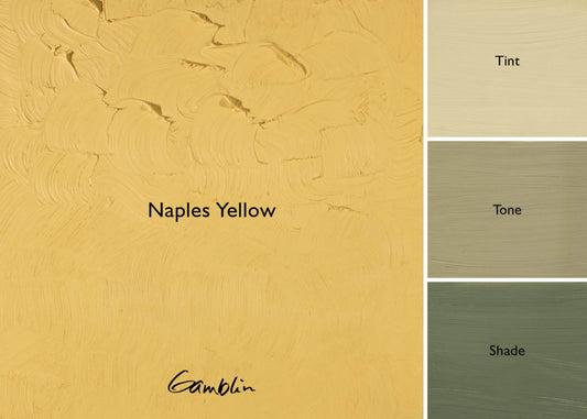 Gamblin Artist Oil 37ml Series 2 Naples Yellow Hue