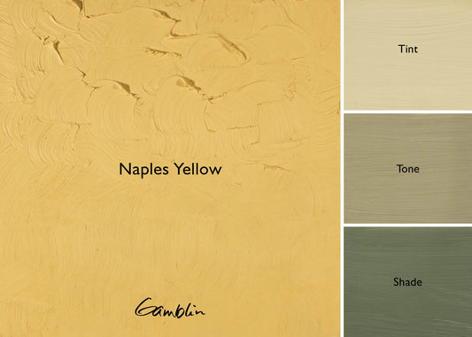 Gamblin 1980 Oil Colour 150ml Naples Yellow Hue