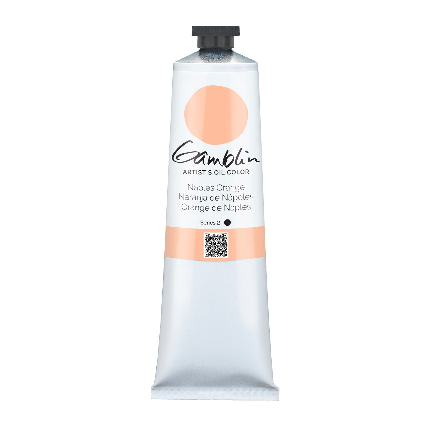 Gamblin Artist Oil Mineral 150ml Series 2 Naples Orange