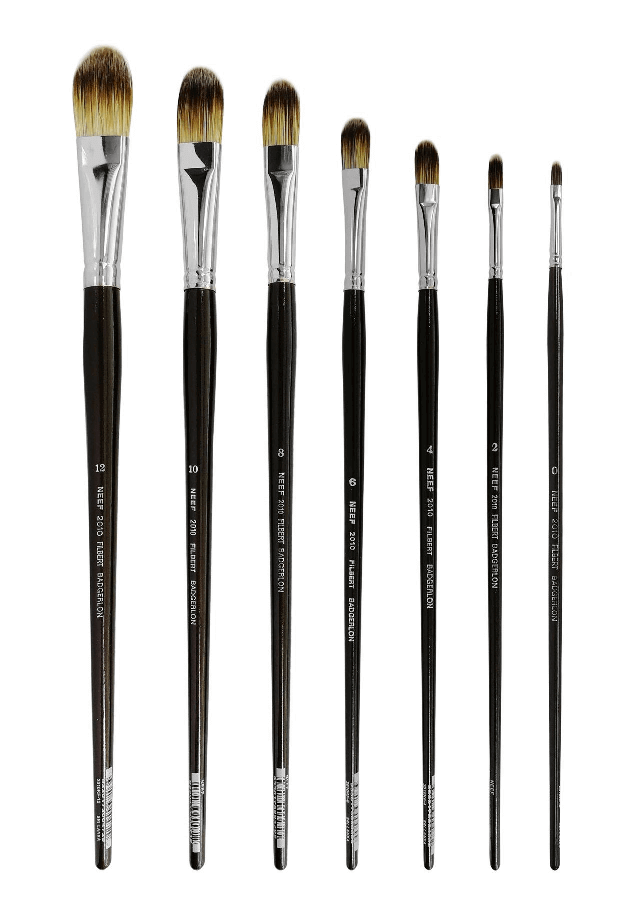 Neef 2010 Badgerlon Filbert Size 6